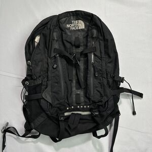 The North Face Backpack Unisex Black Big Shot Nylon Travel Hiking